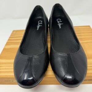 Cole Haan Flats Women's Size 10 Nike Air Black with Patent Leather Comfort